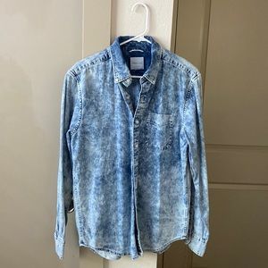 Denim Button Down Shirt